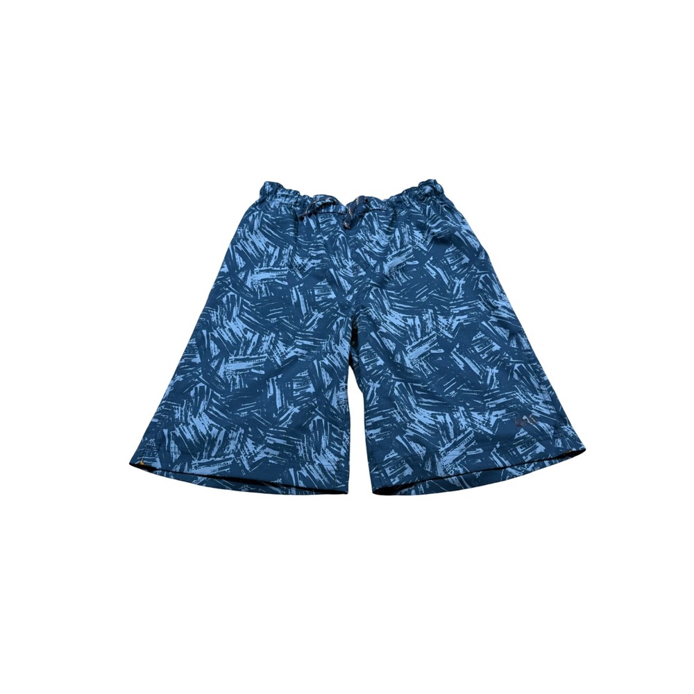 REI Co-op Kids Active Shorts XL Blue Abstract Print Hiking Gorpcore Outdoors